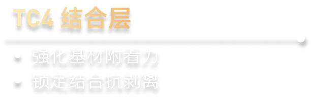 TC4 结合层：强化基材附着力，锁定结合抗剥离